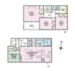 座間市入谷東４丁目の一戸建て