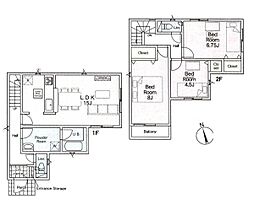 海老名市社家２丁目の一戸建て