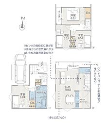横浜市鶴見区東寺尾中台の一戸建て