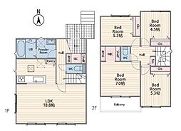 平塚市御殿４丁目の一戸建て