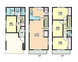 川崎市高津区北見方2丁目の一戸建て