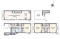 茅ヶ崎市柳島海岸の一戸建て