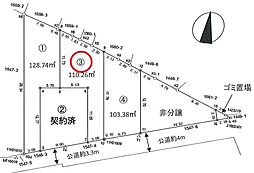 茅ヶ崎市小和田1丁目　全5区画　3区画