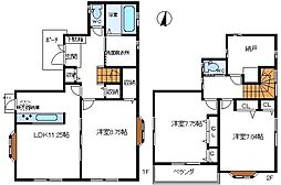 越谷市千間台西２丁目の一戸建て