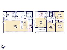 リーブルガーデン　水戸市内原町第12　2号棟