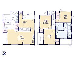 リーブルガーデン　日立市助川町3期　全1棟