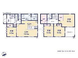リーブルガーデン　那珂市菅谷16期　1号棟