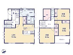 リーブルガーデン　那珂市菅谷16期　2号棟