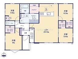 ケイアイリガーレ　水戸市元吉田町14期　2号棟