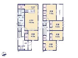 リーブルガーデン　水戸市河和田町4期　全1棟