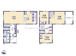 リーブルガーデン　ひたちなか市田宮原1期　2号棟