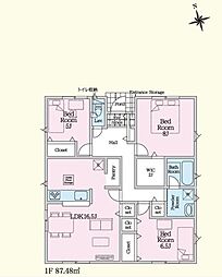 Cradlegarden 東海村亀下第1　3号棟