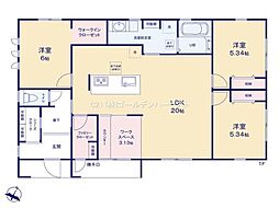リーブルガーデン　常陸大宮市中富町第3　2号棟