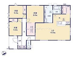 リーブルガーデン　ひたちなか市八幡町2期　全1棟