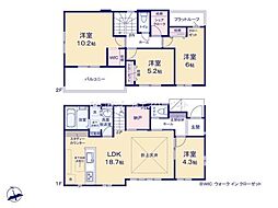 ケイアイリガーレ　ひたちなか市東石川7期　全1棟