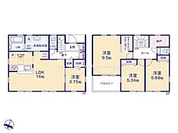 リーブルガーデン　第1笠間市南友部　1号棟