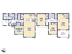 リーブルガーデン　第1笠間市南友部　3号棟