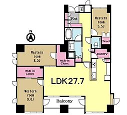 Ｇコート南赤塚　3F