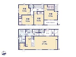 リーブルガーデン　ひたちなか市阿字ヶ浦町第4　2号棟