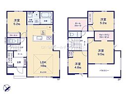 ケイアイリガーレ　水戸市渡里町4期　全1棟