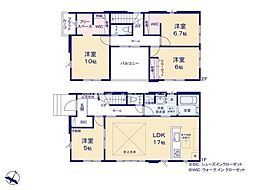 ケイアイリガーレ　水戸市住吉町5期　全1棟