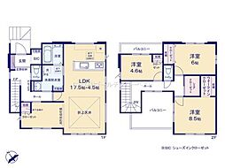 ケイアイリガーレ　ひたちなか市市毛4期　2号棟