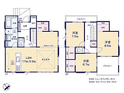 ケイアイリガーレ　ひたちなか市市毛4期　3号棟