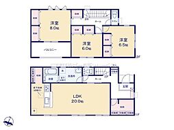 リーブルガーデン　水戸市大串町2期　全1棟