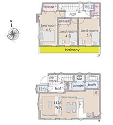 横浜市旭区万騎が原の一戸建て