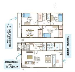 横浜市金沢区六浦３丁目の一戸建て