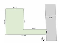 杉並区宮前４丁目の土地