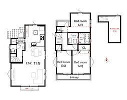 横浜市金沢区高舟台1丁目の一戸建て
