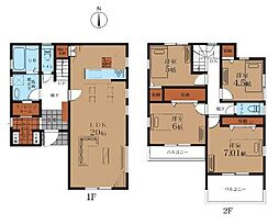 横浜市金沢区高舟台2丁目の一戸建て