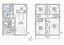 平塚市達上ケ丘の一戸建て