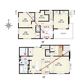 横浜市泉区和泉中央北５丁目の一戸建て