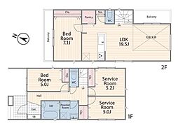 茅ヶ崎市浜之郷の一戸建て