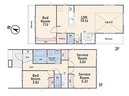 茅ヶ崎市浜之郷の一戸建て