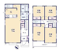 座間市ひばりが丘２丁目の一戸建て
