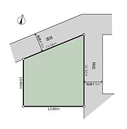 横浜市戸塚区原宿3丁目の土地