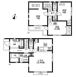 大和市西鶴間８丁目の一戸建て