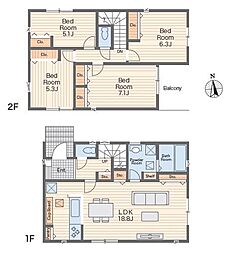 横浜市磯子区田中２丁目の一戸建て