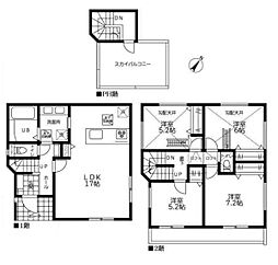 横浜市鶴見区北寺尾４丁目の一戸建て