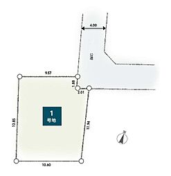 大和市南林間6丁目の土地