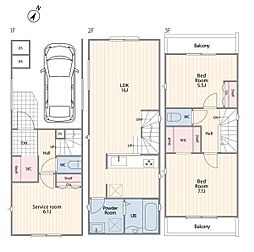 相模原市南区南台２丁目の一戸建て