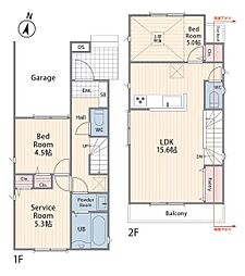 横浜市港南区東永谷3丁目の一戸建て