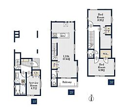 横浜市鶴見区仲通1丁目の一戸建て