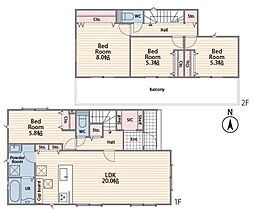 横浜市栄区庄戸２丁目の一戸建て
