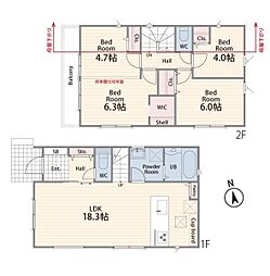 横浜市神奈川区三ツ沢上町の一戸建て
