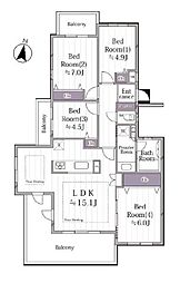 ウッドパーク志津Ｂ棟