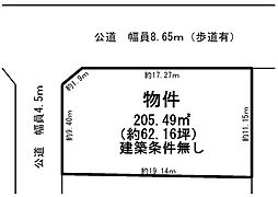小美玉市羽鳥の土地